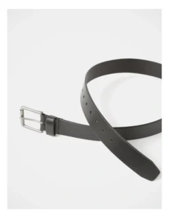 Casual Black Leather Belt -Myer Clothing Shop 853395310 5 720x928