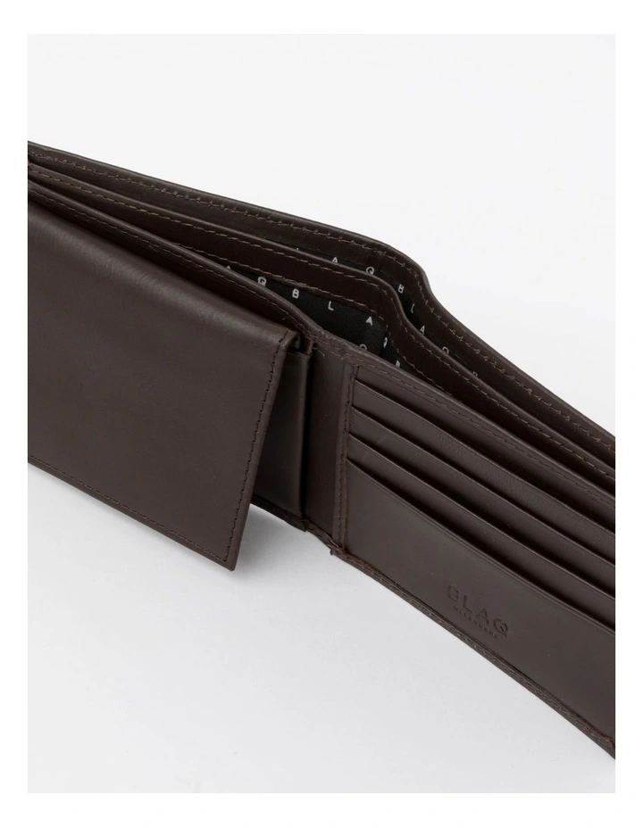 Brown L Fold With Removable Pass Case Wallet 5 Brown L Fold With Removable Pass Case Wallet - Image 5