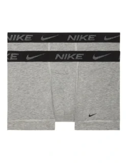 Nike Dri-Fit Reluxe Trunks Grey 2 Pack