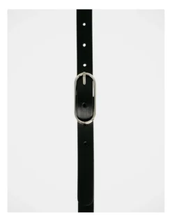 Basque Willow Leather Belt In Black -Myer Clothing Shop 854511490 4 1 720x928