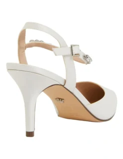 Tonya Ivory Satin Pump -Myer Clothing Shop 855534430 4 720x928