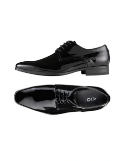 Brookwell Black Patent Leather Dress Shoes -Myer Clothing Shop 855622630 3 720x928