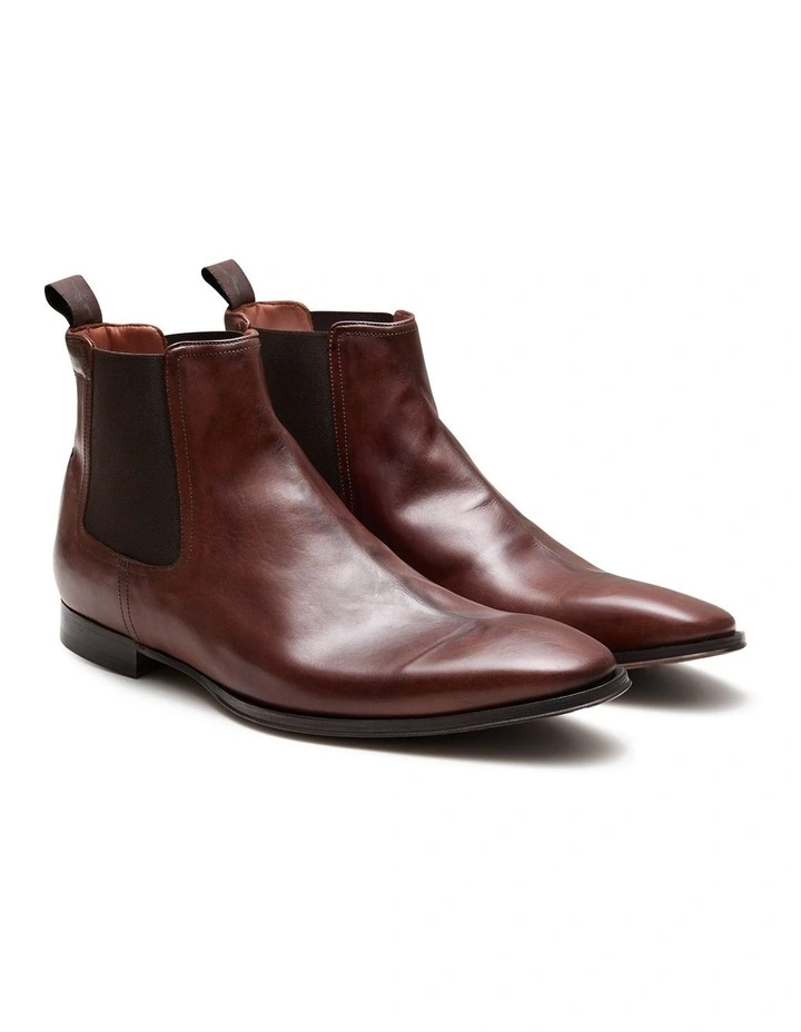 Osbourne 2.0 Leather Chelsea Boots In Dark Brown 3 Osbourne 2.0 Leather Chelsea Boots In Dark Brown - Image 3