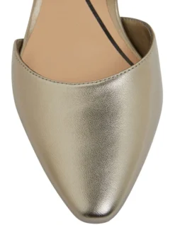 Adison Pewter Metallic Heeled Shoes -Myer Clothing Shop 856150300 7 720x928