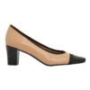 Network Black / Camel Glove Heeled Shoes