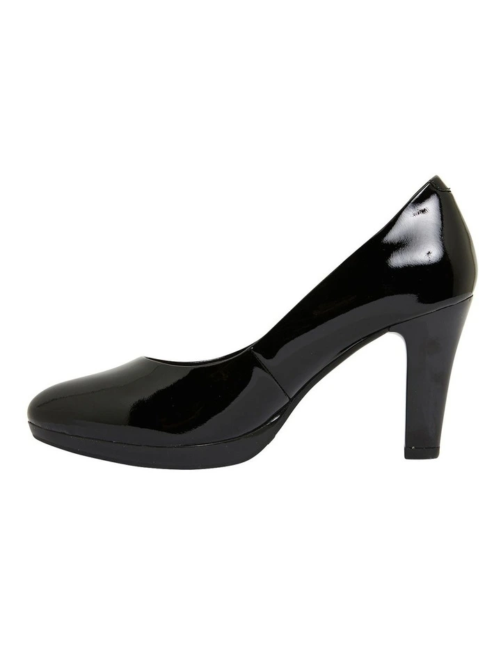 Opera Black Patent Heeled Shoes 3 Opera Black Patent Heeled Shoes - Image 3