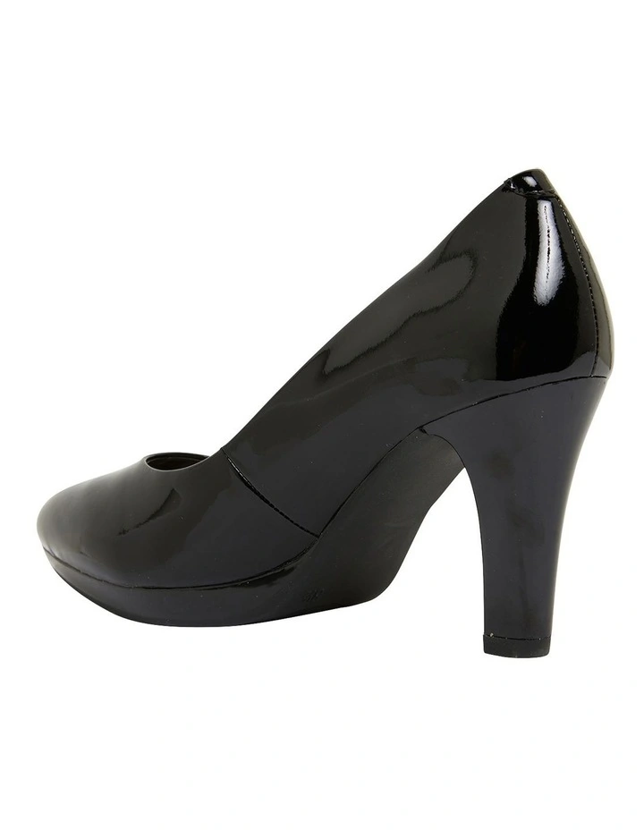 Opera Black Patent Heeled Shoes 7 Opera Black Patent Heeled Shoes - Image 7