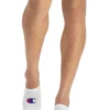 Champion C Logo Sneaker Socks 3 Pack In White