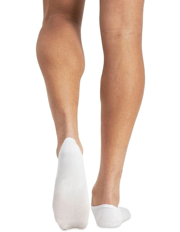 Champion C Logo Sneaker Socks 3 Pack In White 3 Champion C Logo Sneaker Socks 3 Pack In White - Image 3