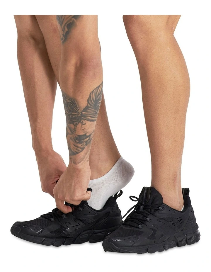 Champion C Logo Sneaker Socks 3 Pack In White 4 Champion C Logo Sneaker Socks 3 Pack In White - Image 4