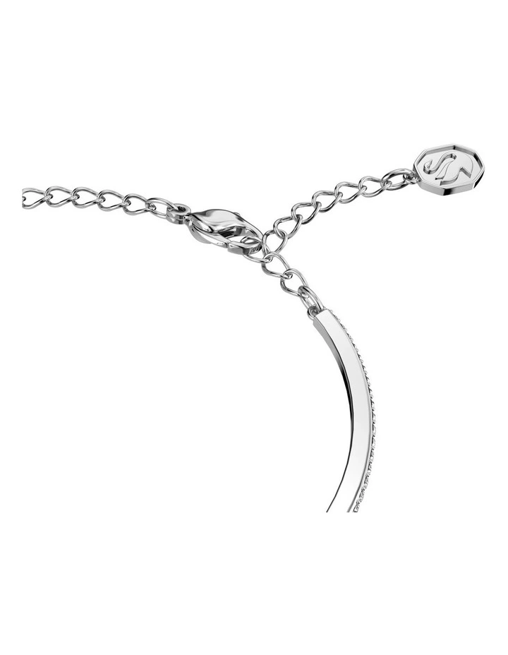 Swarovski Millenia Bangle Octagon Cut Pave Rhodium Plated In Blue 3 Swarovski Millenia Bangle Octagon Cut Pave Rhodium Plated In Blue - Image 3