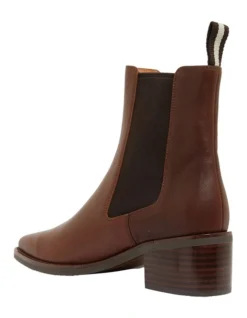Federal Mid Brown Glove Boots -Myer Clothing Shop 857695420 7 720x928