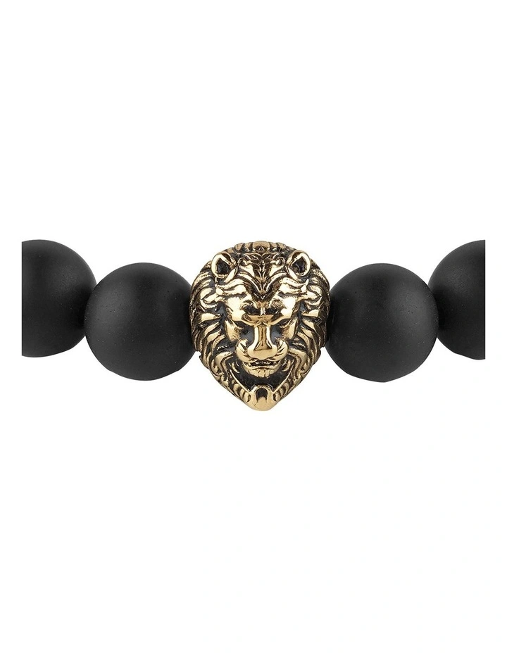 Men In Guess Black Bracelet 3 Men In Guess Black Bracelet - Image 3