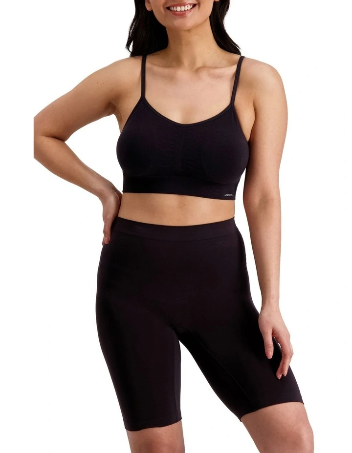 Jockey Skimmies Long Short Black 1 Jockey Skimmies Long Short Black