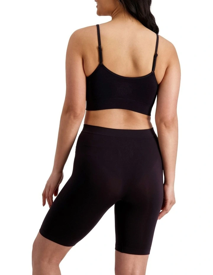 Jockey Skimmies Long Short Black 2 Jockey Skimmies Long Short Black - Image 2