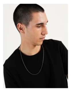 Gun Metal Simple Chain Necklace -Myer Clothing Shop 859195810 5 1 720x928