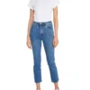 Cropped Straight Leg Jean