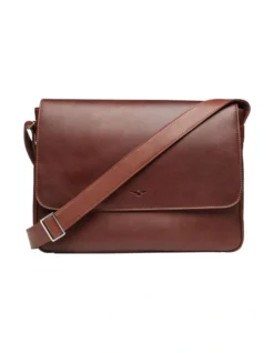 Montoro Leather Messenger Bag