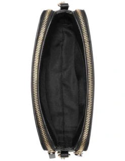 Nine West Penny Brown/Black Camera Crossbody Bag -Myer Clothing Shop 860125600 4 720x928