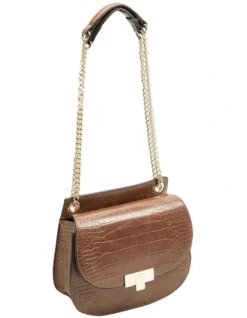 Nine West Torin Caramel Saddle Crossbody Bag -Myer Clothing Shop 860126320 3 720x928