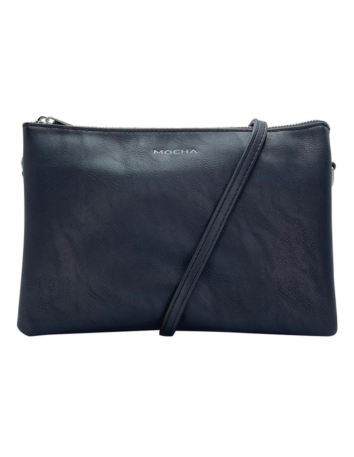 Mocha Triple Jessie Crossbody Bag Black/Light Gold 1 Mocha Triple Jessie Crossbody Bag Black/Light Gold