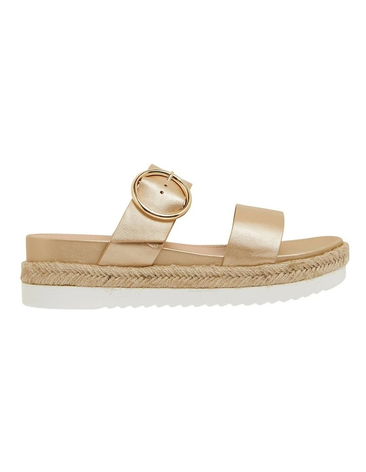 Warsaw Soft Gold Smooth Sandals 1 Warsaw Soft Gold Smooth Sandals