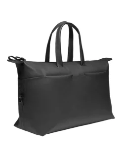 Cassian Black Leather Duffle Bag -Myer Clothing Shop 862548220 3 720x928