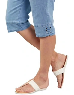 Heritage Denim Clam Digger Pants Light Blue -Myer Clothing Shop 862662610 4 720x928