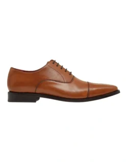 Oxford Christopher Walnut Goodyear Welted Shoes