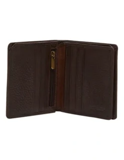 Oxford Harris Chocolate Leather Wallet -Myer Clothing Shop 863059780 3 720x928