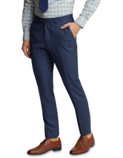 Oxford Byron Wool Suit Trousers Blue 10 Oxford Byron Wool Suit Trousers Blue -Myer Clothing Shop 863140780 5 720x928