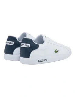Lacoste Graduate BL21 Sneakers White/Navy -Myer Clothing Shop 865737010 3 720x928