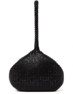 Forever New Lea Diamante Pouch In Black