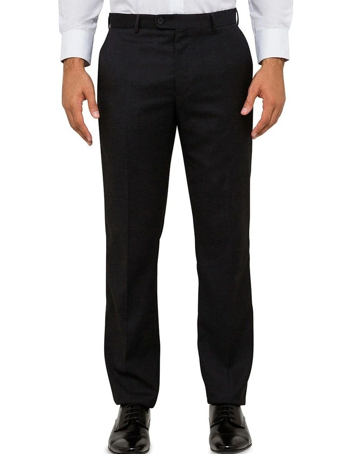 Van Heusen Slim Business Trouser Charcoal 1 Van Heusen Slim Business Trouser Charcoal