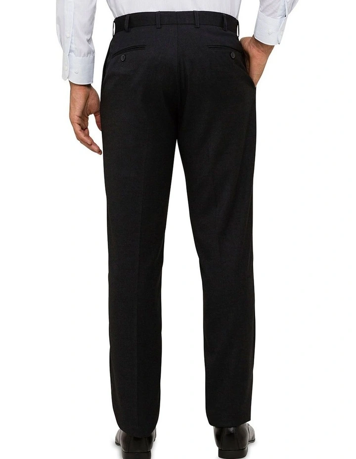 Van Heusen Slim Business Trouser Charcoal 2 Van Heusen Slim Business Trouser Charcoal - Image 2