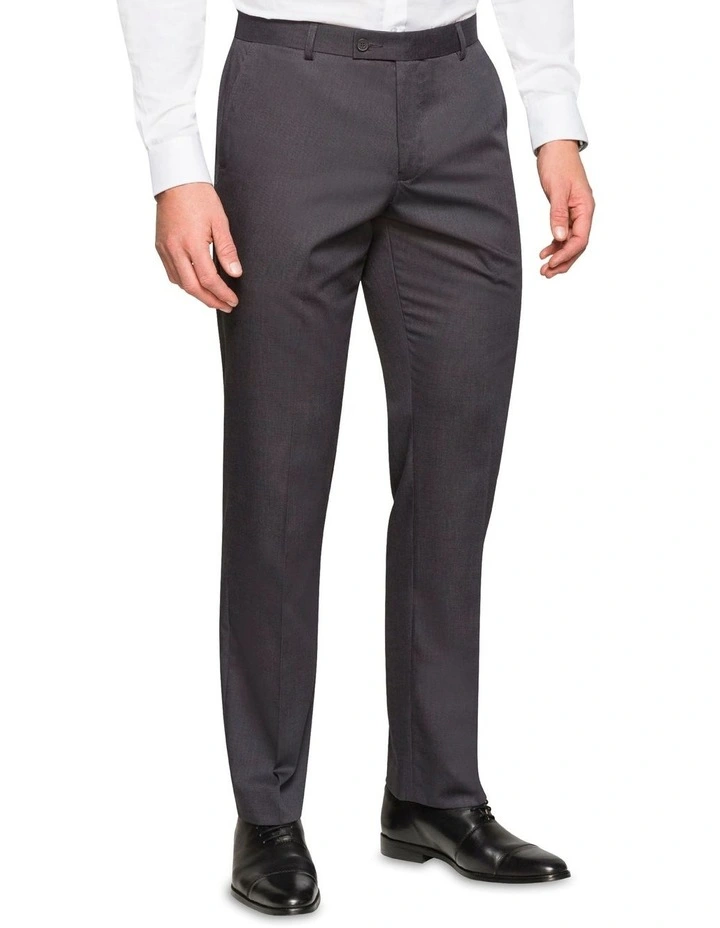 Van Heusen Tailored Business Trouser Charcoal 1 Van Heusen Tailored Business Trouser Charcoal