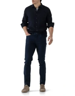 Gunn Straight Fit Jean Long Leg In Navy -Myer Clothing Shop 866063890 3 720x928