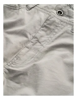 Gunn Straight Fit Jean Short Leg In Oatmeal -Myer Clothing Shop 866064520 5 720x928