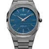 D1 Milano Ultra Thin Bracelet 40mm Petrol Blue