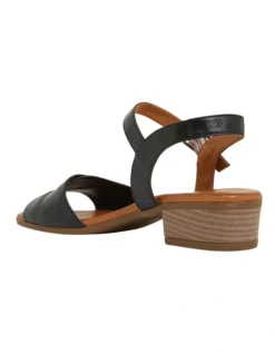 Maisy Sandals In Black Leather -Myer Clothing Shop 866858590 7 720x928
