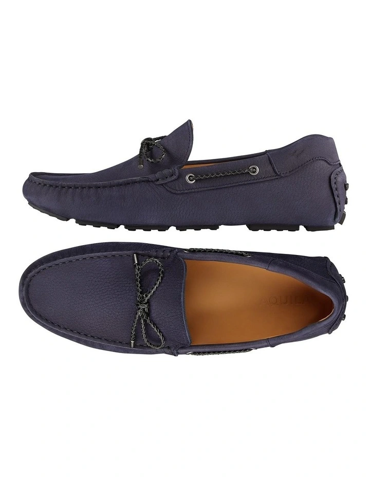 California Navy Nubuck Driving Shoes 2 California Navy Nubuck Driving Shoes - Image 2