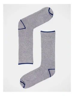 Organic Cotton Crew Sports Socks 3 Pack In Multi -Myer Clothing Shop 867578140 3 2 720x928
