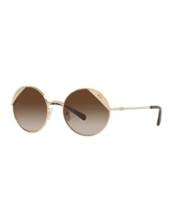Armani Exchange AX2039S Gold Sunglasses