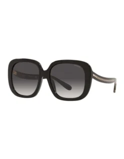 Coach HC8323U C6185 Black Sunglasses