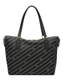 Fossil Jacqueline Black Tote Bag -Myer Clothing Shop 869078350 4 720x928