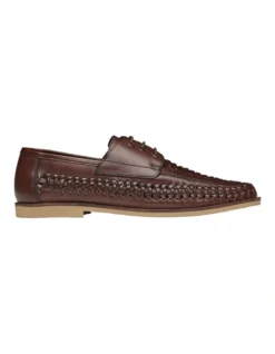 Rowan Brown Leather Casual Shoes