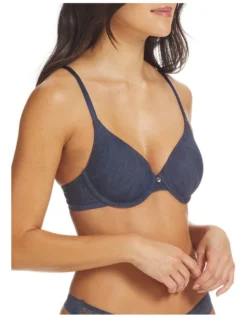 Elevate Lace Full Coverage Bra In Steel Blue -Myer Clothing Shop 869407480 898543990 4 720x928