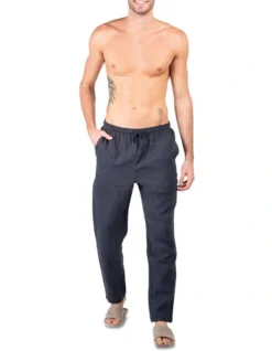Linen Pants In Navy 8 Linen Pants In Navy -Myer Clothing Shop 869609440 3 1 720x928