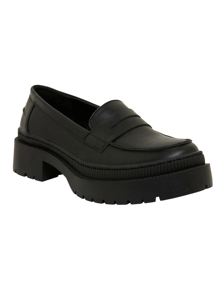 Ravella Sawyer Black Smooth Flat Shoes 2 Ravella Sawyer Black Smooth Flat Shoes - Image 2