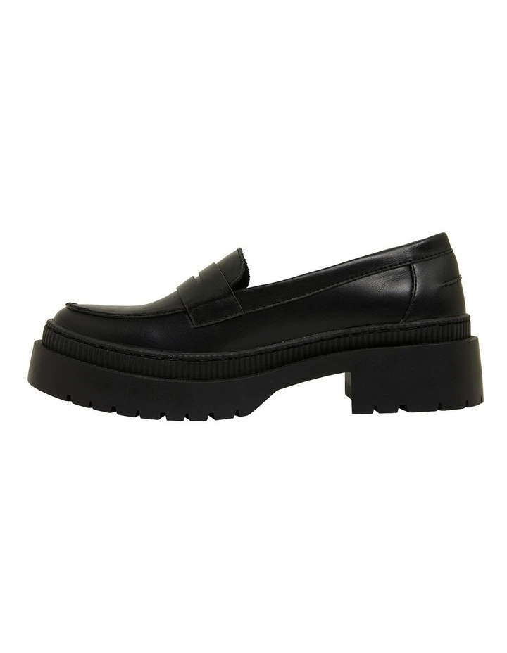 Ravella Sawyer Black Smooth Flat Shoes 3 Ravella Sawyer Black Smooth Flat Shoes - Image 3